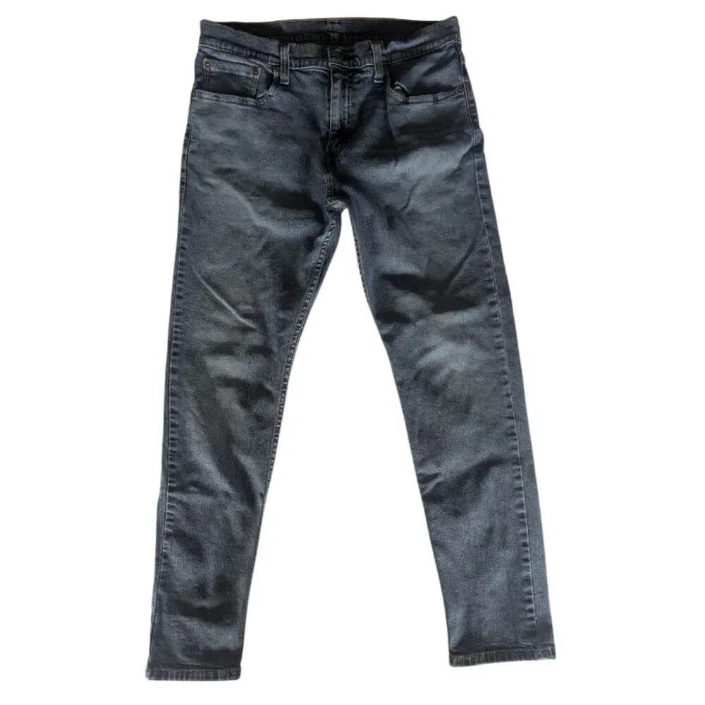 Levi's 512 Slim Taper Jeans Mens 32x29 Blue Waterless Stretch Denim